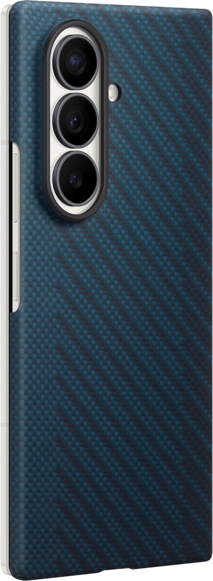 Cover til Samsung Galaxy Z Fold8 Ultra F976, Carbon Magnet Case, Mørkeblå EF-KF976SNEGWW