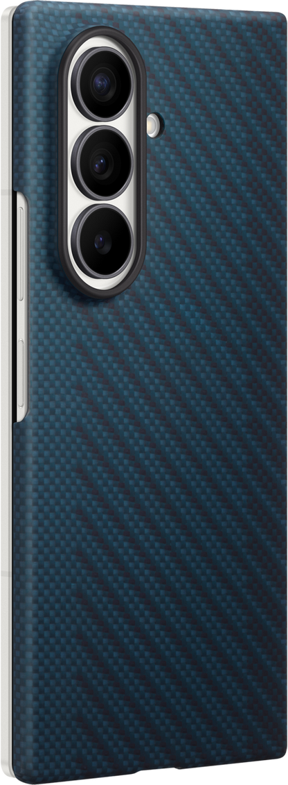 Cover til Samsung Galaxy Z Fold8 Ultra F976, Carbon Magnet Case, Mørkeblå EF-KF976SNEGWW