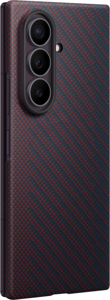 Cover til Samsung Galaxy Z Fold8 Ultra F976, Carbon Magnet Case, Rød EF-KF976SREGWW