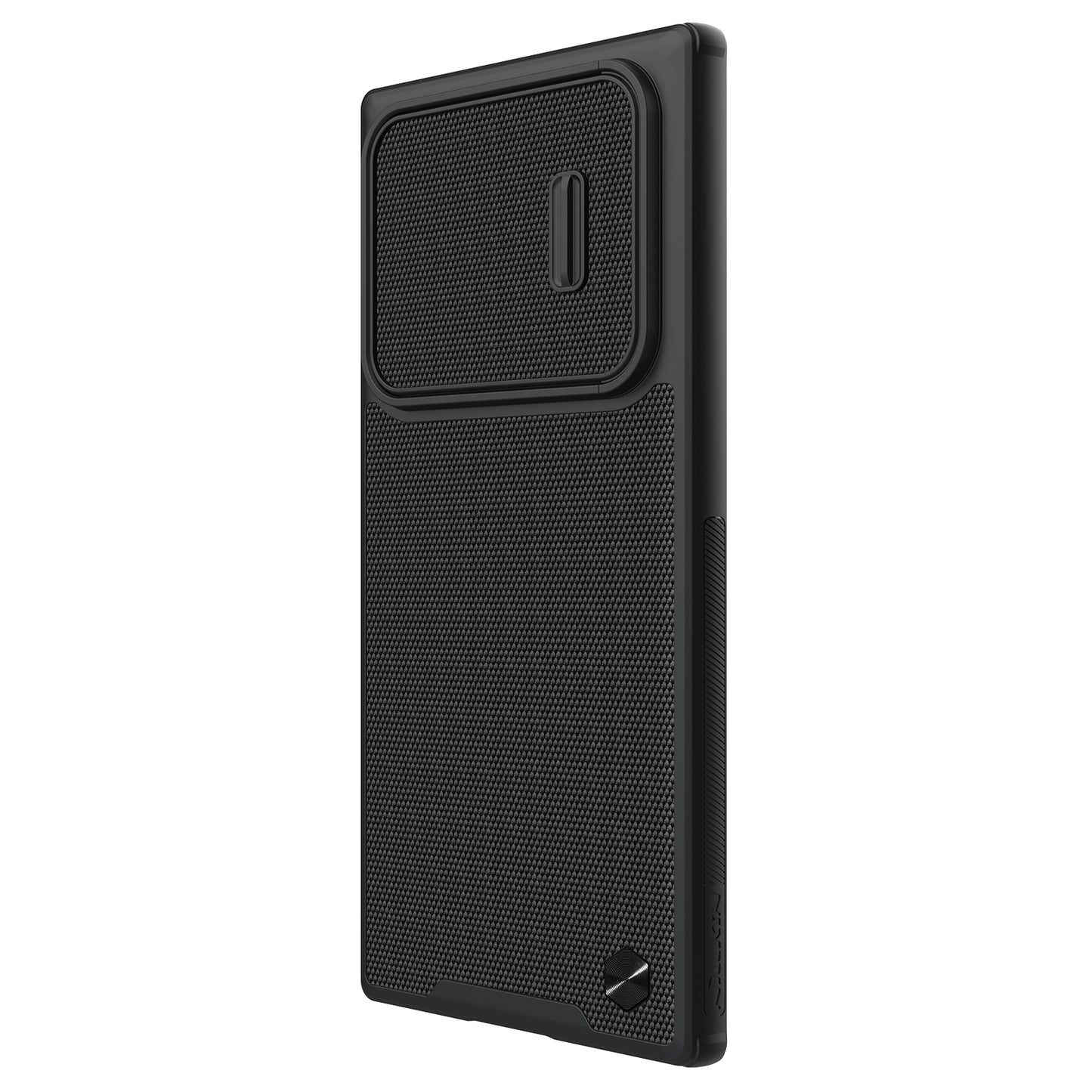 Pung til Samsung Galaxy S22 Ultra 5G S908, Nillkin, Textured S, Marineblå 