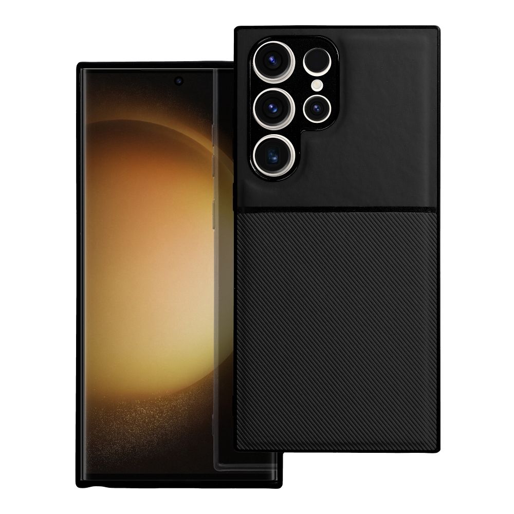 Cover til Samsung Galaxy S23 Ultra S918, OEM, Noble, Sort