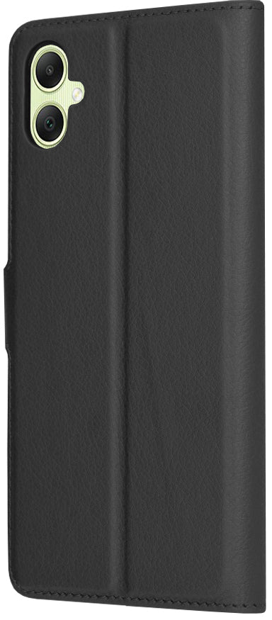 Cover til Samsung Galaxy A05 A055, Techsuit, Leather Folio, Sort
