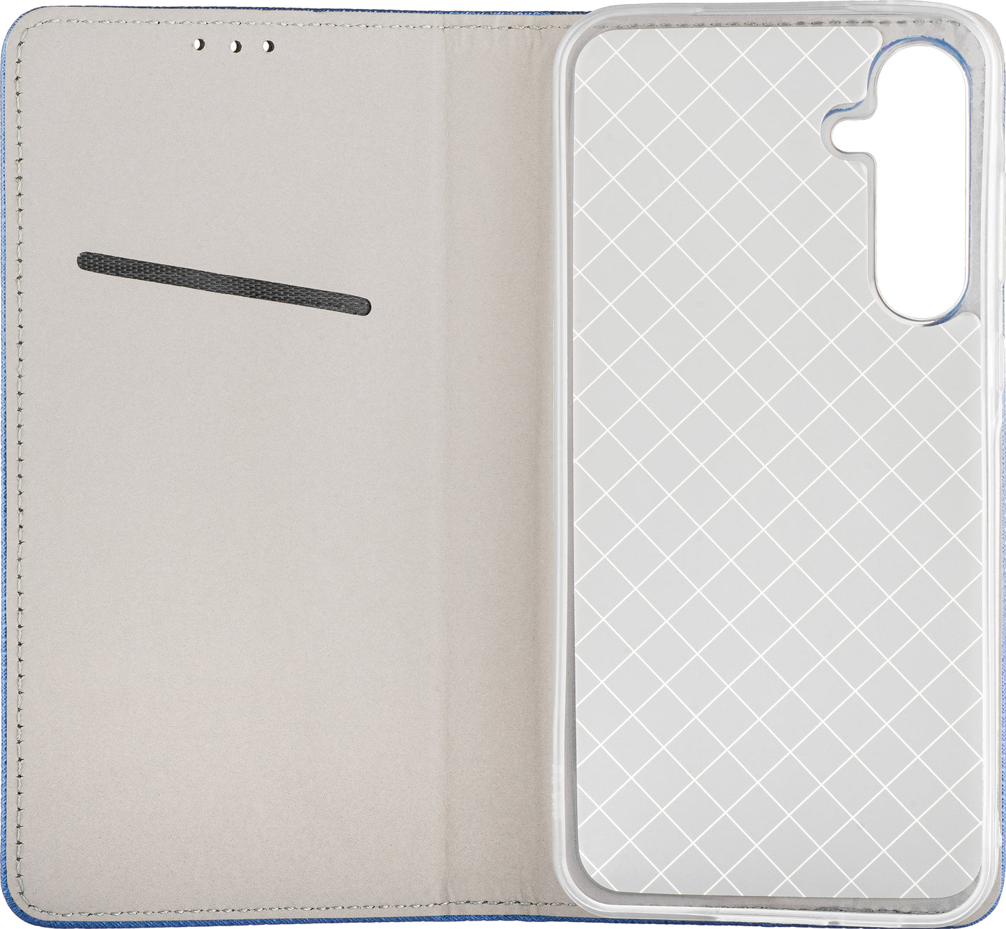 Cover til Samsung Galaxy A05s A057, OEM, Smart Magnet, Mørkeblå