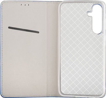 Cover til Samsung Galaxy A05s A057, OEM, Smart Magnet, Mørkeblå