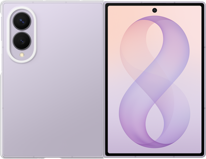 Cover til Samsung Galaxy Z Fold8 F971, Clear Case, Transparent EF-QF971CTEGWW