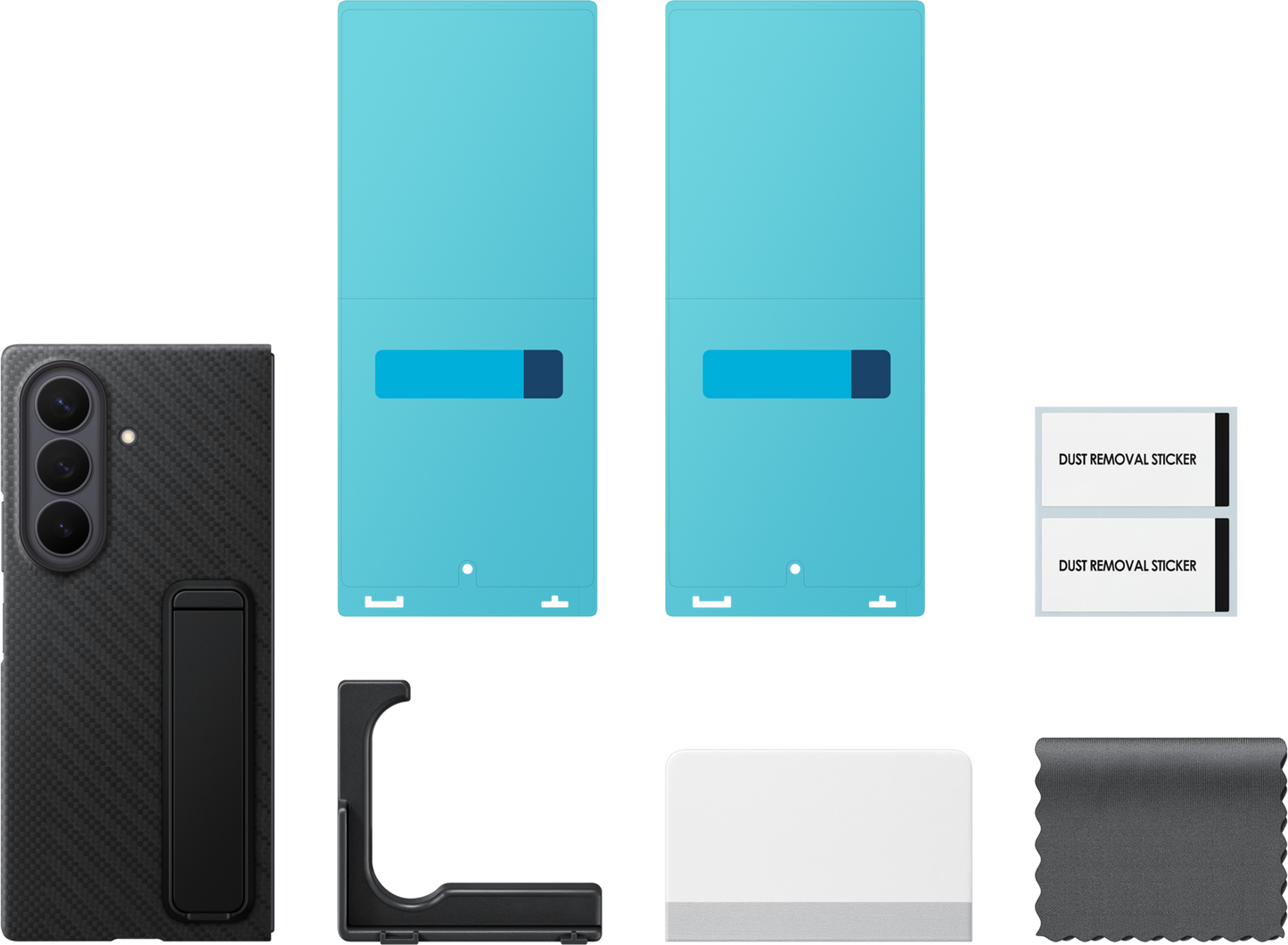 Cover til Samsung Galaxy Z Fold8 Ultra F976, Carbon Standing, Sort EF-XF976SBEGWW