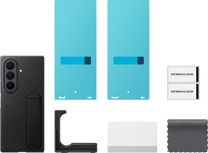Cover til Samsung Galaxy Z Fold8 Ultra F976, Carbon Standing, Sort EF-XF976SBEGWW