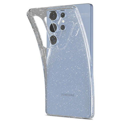 Case for Samsung Galaxy S25 Ultra S938, Spigen, Liquid Crystal Glitter, Transparent ACS08950