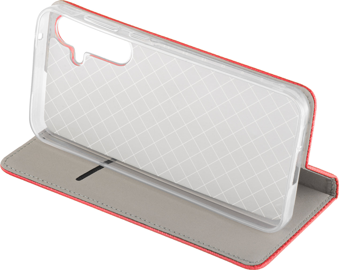Case for Samsung Galaxy A17 4G / A17 5G, OEM, Smart Magnet, Red