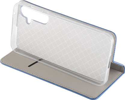 Cover til Samsung Galaxy A05s A057, OEM, Smart Magnet, Mørkeblå