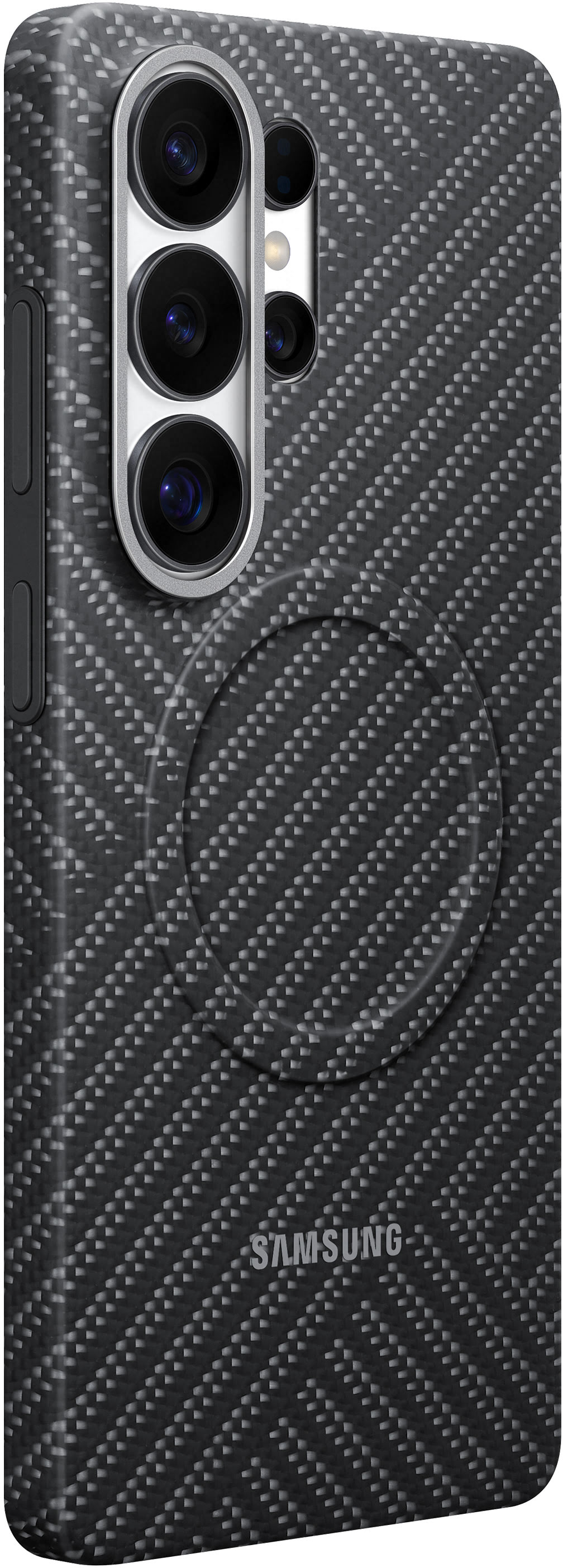 Cover til Samsung Galaxy S26 Ultra S948, Carbon Magnet Case, Grå EF-KS948SSEGWW