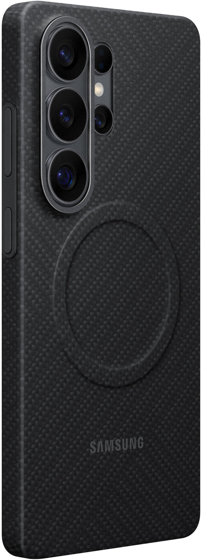 Cover til Samsung Galaxy S26 Ultra S948, Carbon Magnet Case, Sort EF-KS948SNEGWW
