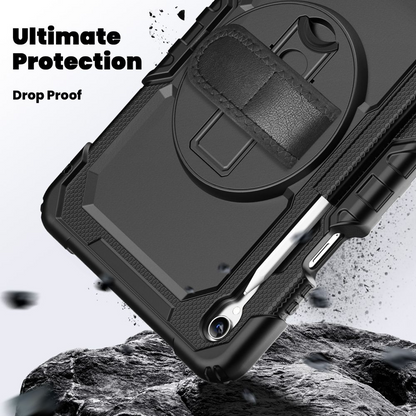 Cover til Samsung Galaxy Tab S11, Tech-Protect, Solid360, Sort