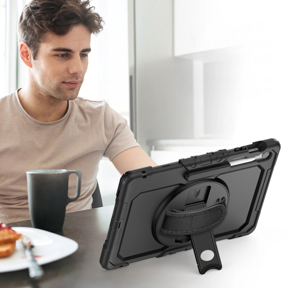 Cover til Samsung Galaxy Tab S10 FE+, Tech-Protect, Solid, Sort