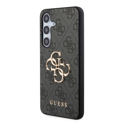 Cover til Samsung Galaxy S24+ S926, Guess, 4G Big Logo, Sort, Genforseglet