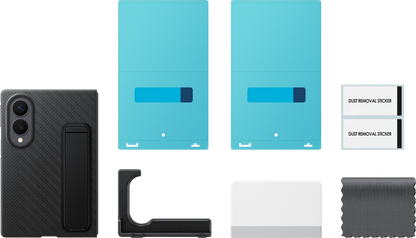 Cover til Samsung Galaxy Z Fold8 F971, Carbon Standing, Sort EF-XF971SBEGWW
