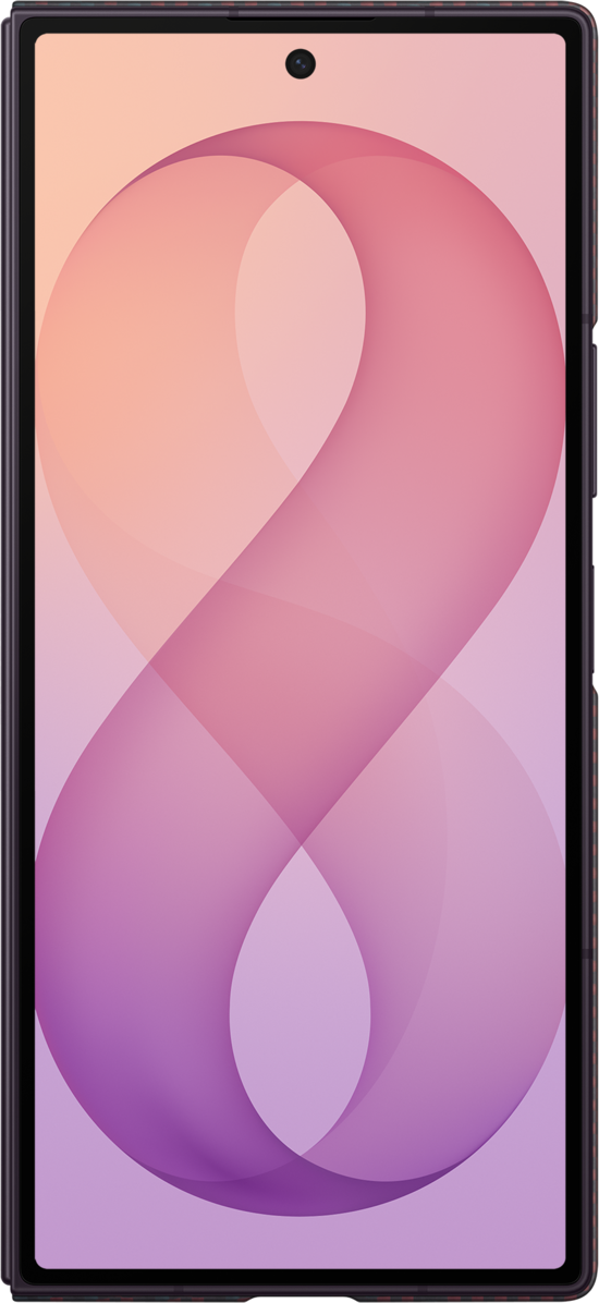 Cover til Samsung Galaxy Z Fold8 Ultra F976, Carbon Magnet Case, Rød EF-KF976SREGWW