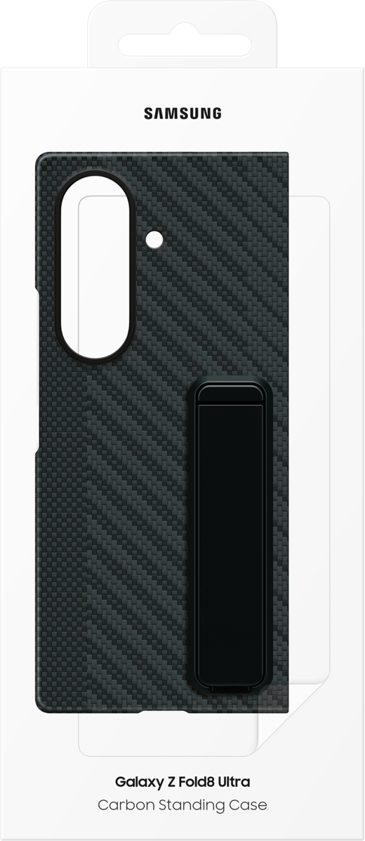 Cover til Samsung Galaxy Z Fold8 Ultra F976, Carbon Standing, Sort EF-XF976SBEGWW