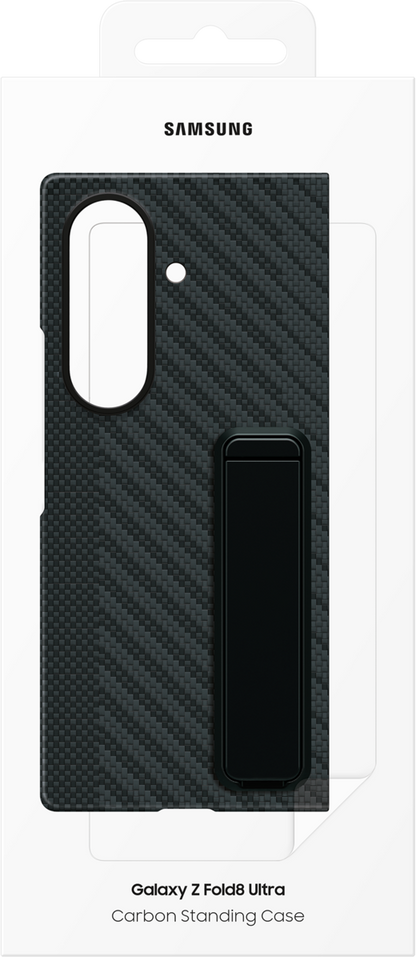 Cover til Samsung Galaxy Z Fold8 Ultra F976, Carbon Standing, Sort EF-XF976SBEGWW