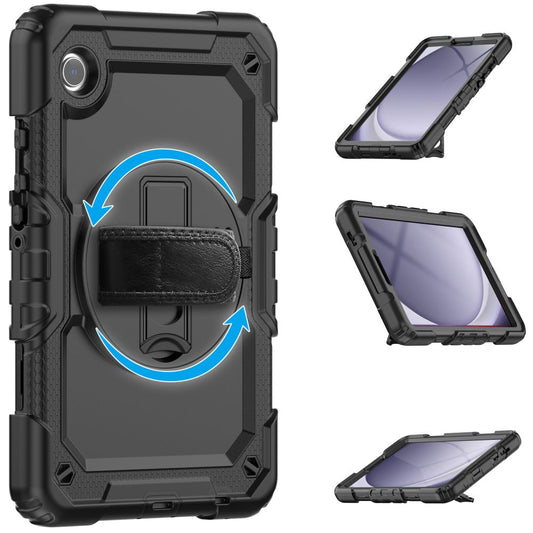 Etui til Samsung Galaxy Tab A11 / Tab A9, Tech-Protect, Solid360, Sort
