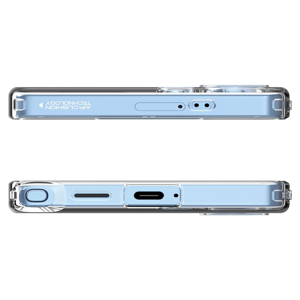 Etui til Samsung Galaxy S25 Ultra S938, Spigen, Liquid Crystal, Gennemsigtig ACS08948