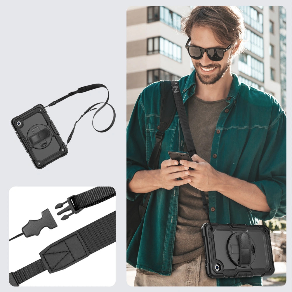 Cover til Samsung Galaxy Tab A11 / Tab A9, Tech-Protect, Solid, Sort