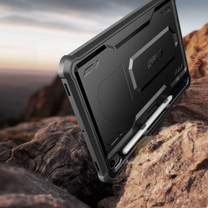 Cover til Samsung Galaxy Tab S10 Lite / Tab S10 FE / Tab S9, Tech-Protect, Kevlar Pro, Sort