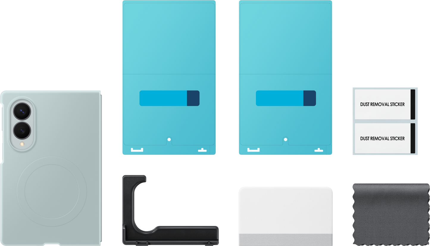 Cover til Samsung Galaxy Z Fold8 F971, Silicone Magnet Case, Grøn EF-EF971CGEGWW