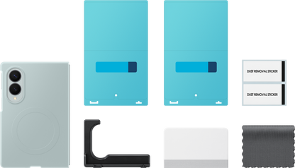 Cover til Samsung Galaxy Z Fold8 F971, Silicone Magnet Case, Grøn EF-EF971CGEGWW