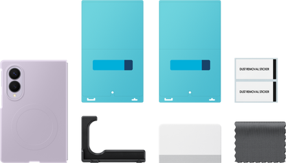 Cover til Samsung Galaxy Z Fold8 F971, Silicone Magnet Case, Violet EF-EF971CVEGWW