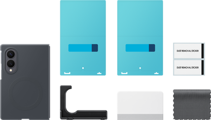 Cover til Samsung Galaxy Z Fold8 F971, Silicone Magnet Case, Sort EF-EF971CBEGWW