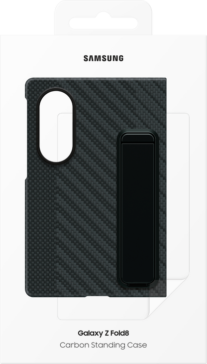 Cover til Samsung Galaxy Z Fold8 F971, Carbon Standing, Sort EF-XF971SBEGWW