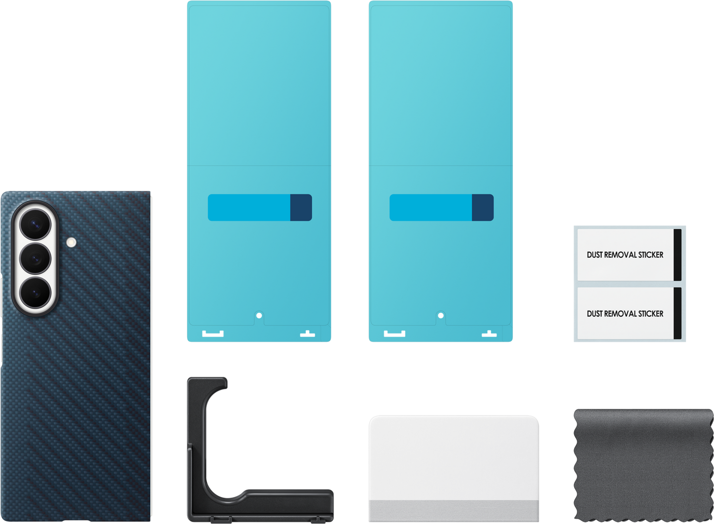 Cover til Samsung Galaxy Z Fold8 Ultra F976, Carbon Magnet Case, Mørkeblå EF-KF976SNEGWW