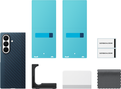 Cover til Samsung Galaxy Z Fold8 Ultra F976, Carbon Magnet Case, Mørkeblå EF-KF976SNEGWW