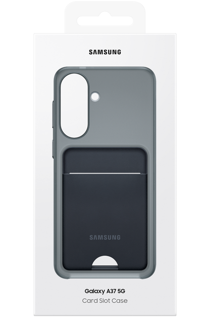Case for Samsung Galaxy A37 5G, Card Slot Case, Black EF-OA376TBEGWW