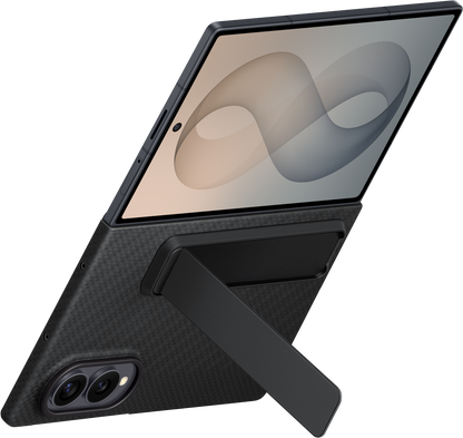 Cover til Samsung Galaxy Z Fold8 F971, Carbon Standing, Sort EF-XF971SBEGWW
