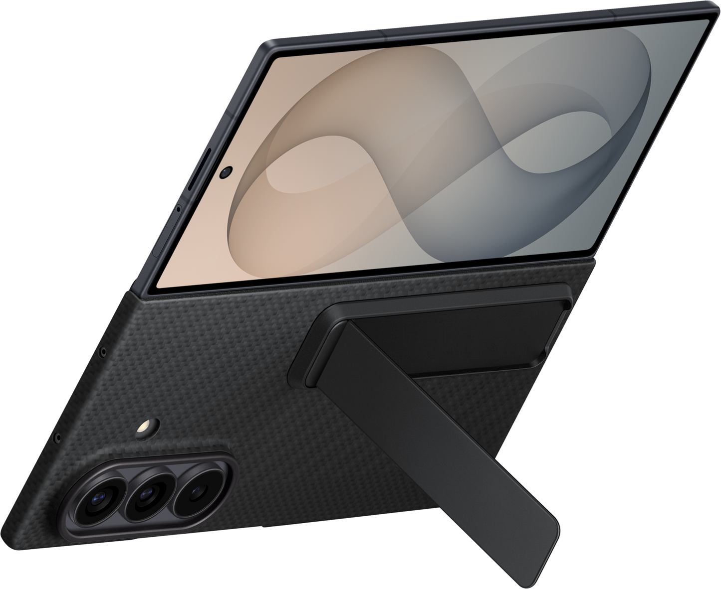 Cover til Samsung Galaxy Z Fold8 Ultra F976, Carbon Standing, Sort EF-XF976SBEGWW