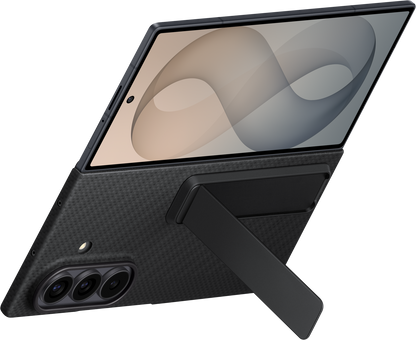 Cover til Samsung Galaxy Z Fold8 Ultra F976, Carbon Standing, Sort EF-XF976SBEGWW