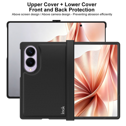 Cover til Samsung Galaxy Z Fold8 F971, Imak, Carbon, Sort
