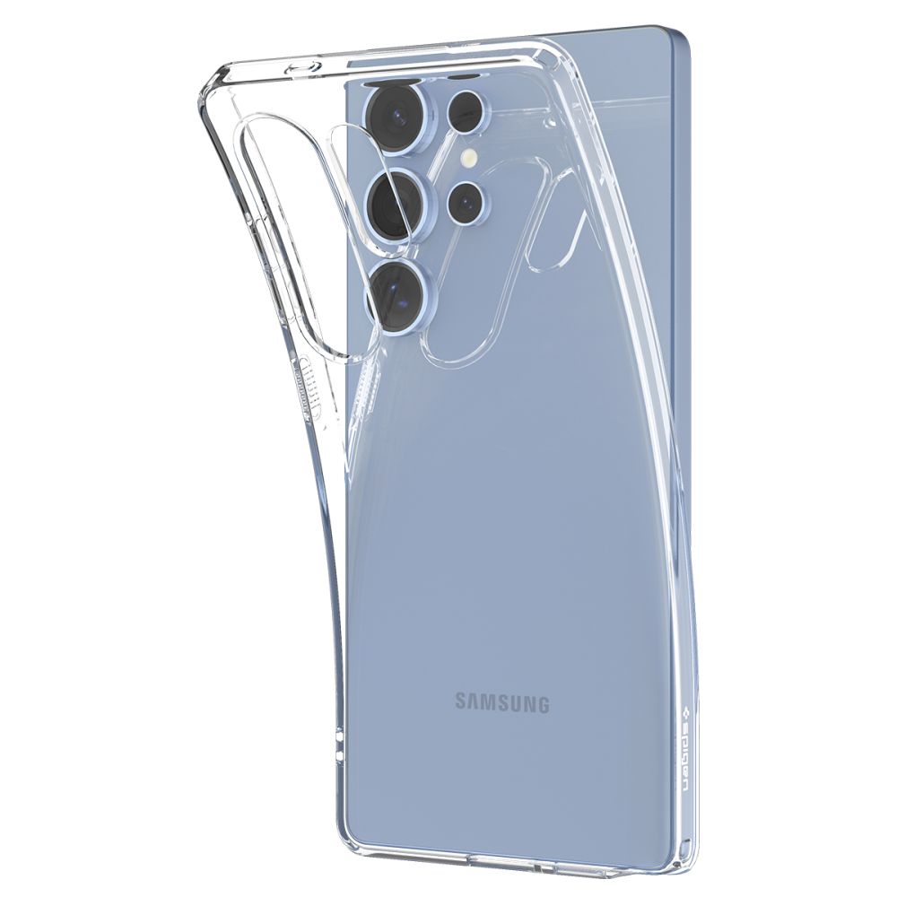 Etui til Samsung Galaxy S25 Ultra S938, Spigen, Liquid Crystal, Gennemsigtig ACS08948