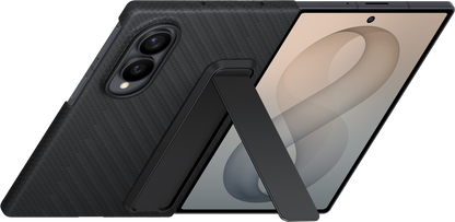 Cover til Samsung Galaxy Z Fold8 F971, Carbon Standing, Sort EF-XF971SBEGWW