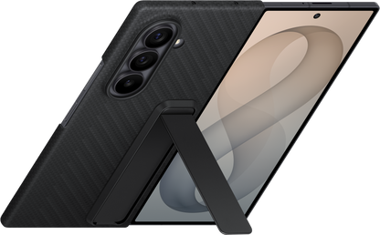 Cover til Samsung Galaxy Z Fold8 Ultra F976, Carbon Standing, Sort EF-XF976SBEGWW