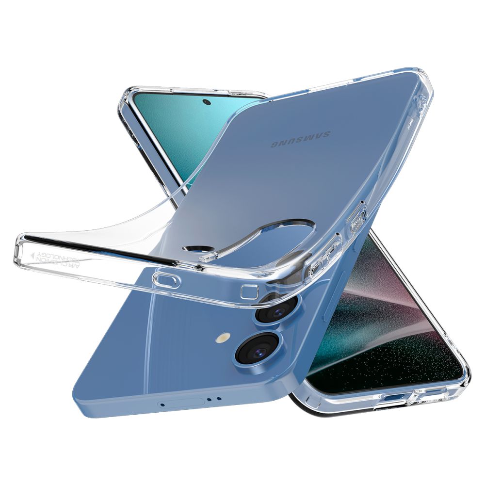 Etui til Samsung Galaxy S25 S931, Spigen, Liquid Crystal, Gennemsigtig ACS08995