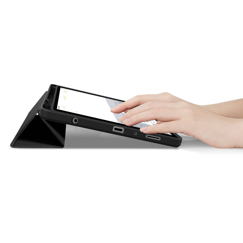 Cover til Samsung Galaxy Tab A11 / Tab A9, Tech-Protect, SC PEN Hybrid, Sort