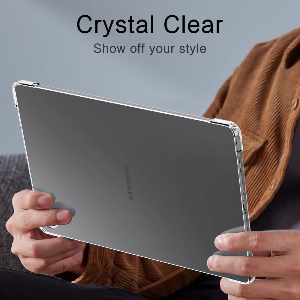 Etui til Samsung Galaxy Tab A11 / Tab A9, Tech-Protect, Flexair, Gennemsigtig