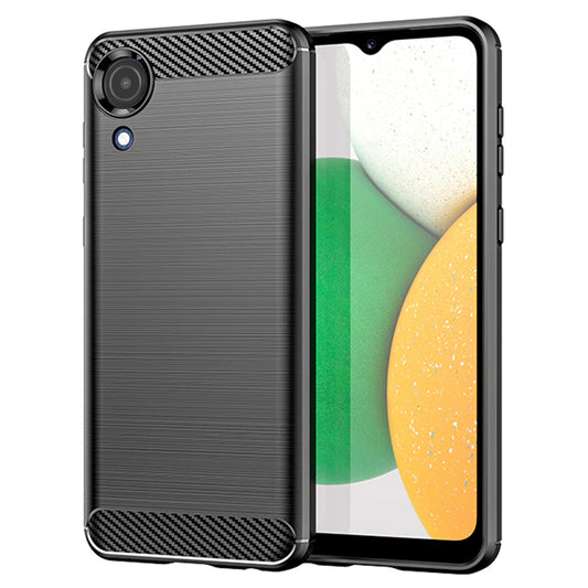 Cover til Samsung Galaxy A03 Core A032, Techsuit, Carbon, Sort