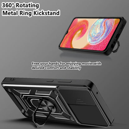 Cover til Samsung Galaxy A04e A042 / M04 M045, Techsuit, CamShield, Sort