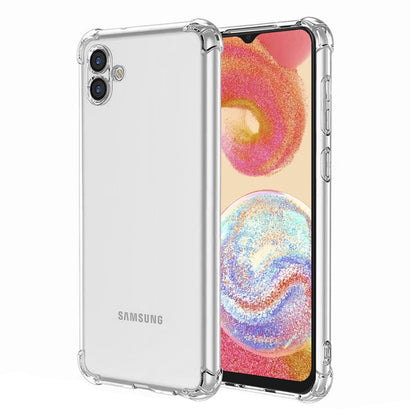 Cover til Samsung Galaxy A04e A042 / M04 M045, Techsuit, Stødabsorberende Klar, Transparent