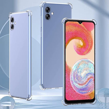 Cover til Samsung Galaxy A04e A042 / M04 M045, Techsuit, Stødabsorberende Klar, Transparent