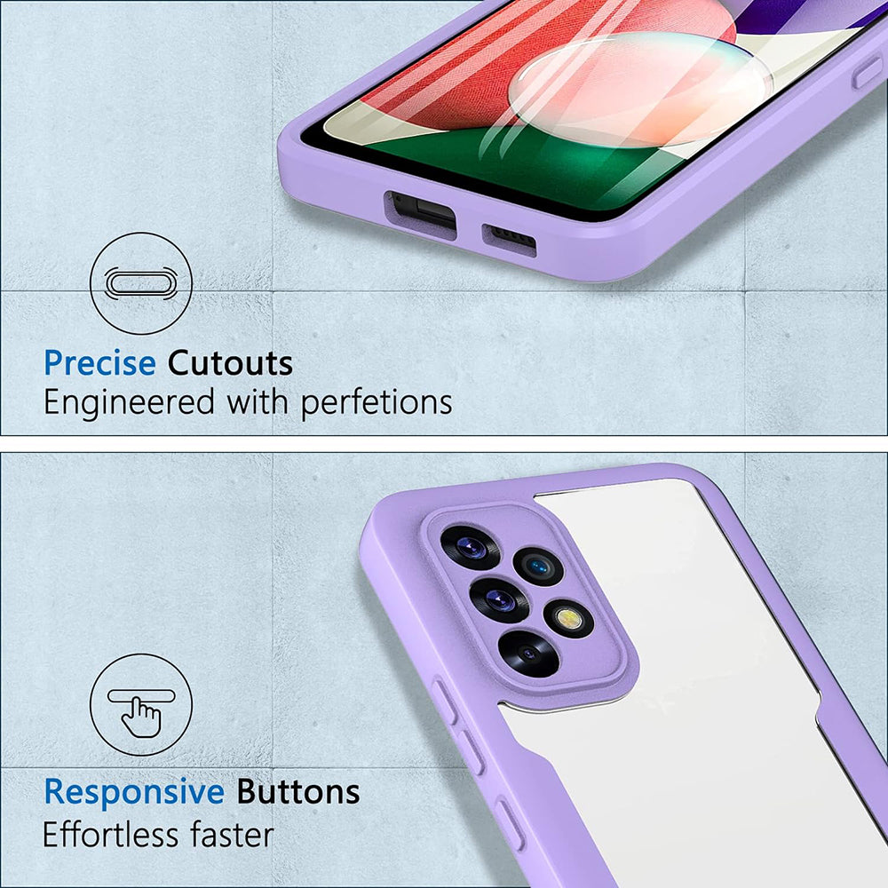 Cover til Samsung Galaxy A04s A047 / A13 5G A136, Techsuit, ColorVerse 360, Sort